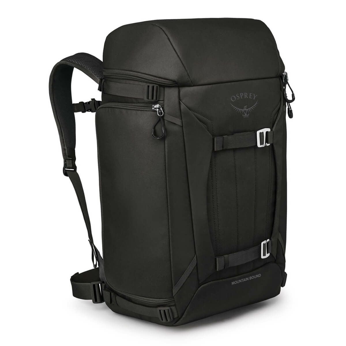 オスプレー OSPREY　マウンテンバウンドブーツパックプラス ブラック　スキー ブーツバックパック 2025-2026