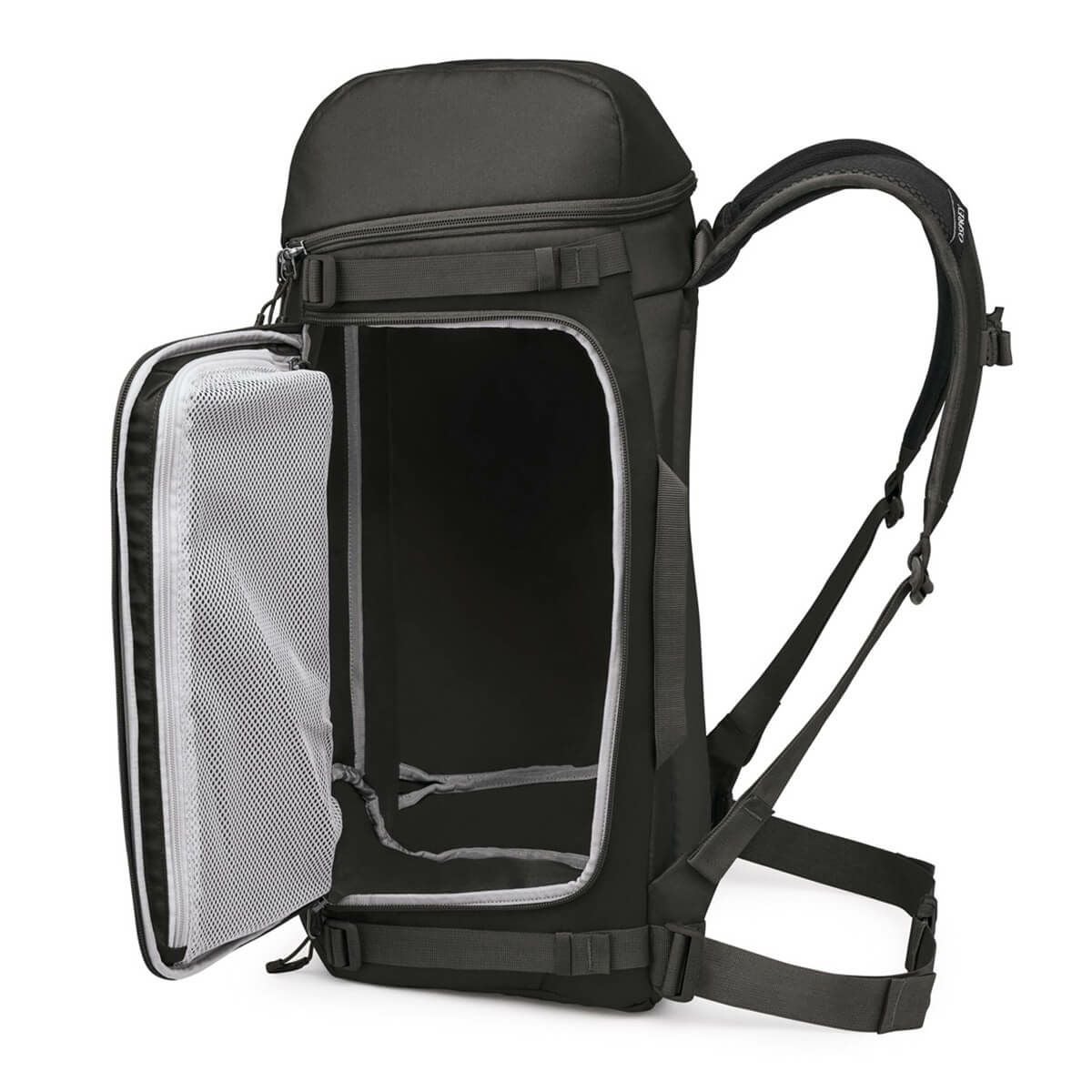 オスプレー OSPREY　マウンテンバウンドブーツパックプラス ブラック　スキー ブーツバックパック 2025-2026 詳細3