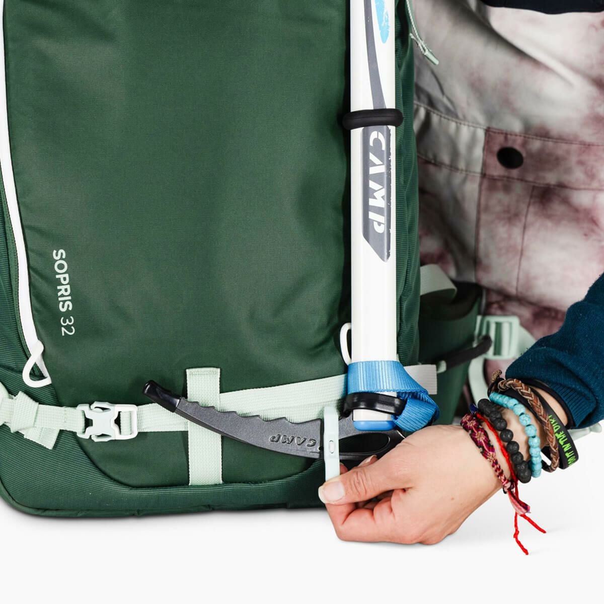 オスプレー OSPREY　ソプリス32 レディース マグマブラウン　スキー バックパック 2025-2026 詳細6