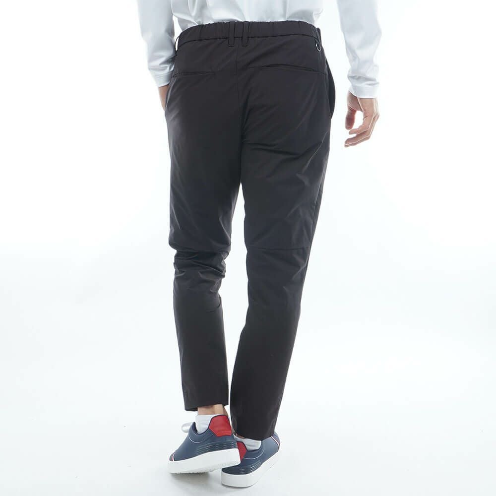 トミー ヒルフィガー ゴルフ　メンズ 撥水 ジョガーパンツ THMA557　2025年モデル ブラック 詳細2