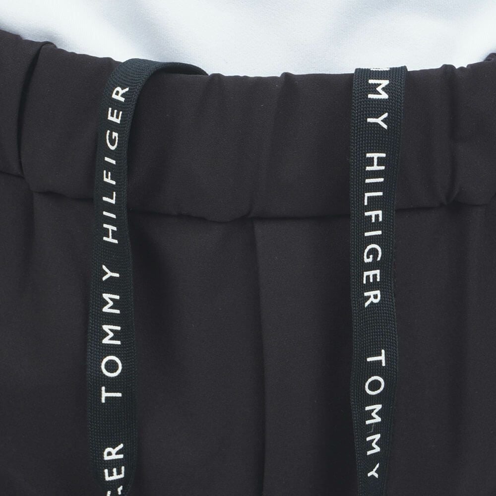 トミー ヒルフィガー ゴルフ　メンズ 撥水 ジョガーパンツ THMA557　2025年モデル ブラック 詳細8