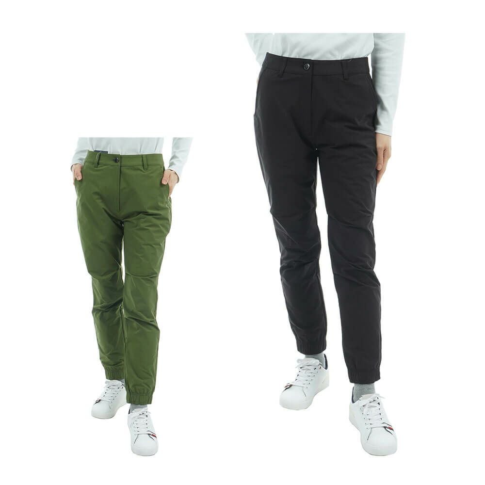 トミー ヒルフィガー ゴルフ　レディース 裾 ロゴゴム ロングパンツ THLA557　2025年モデル 詳細1