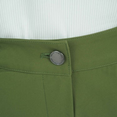 トミー ヒルフィガー ゴルフ　レディース 裾 ロゴゴム ロングパンツ THLA557　2025年モデル オリーブ 詳細4