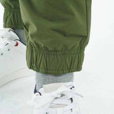 トミー ヒルフィガー ゴルフ　レディース 裾 ロゴゴム ロングパンツ THLA557　2025年モデル オリーブ 詳細8