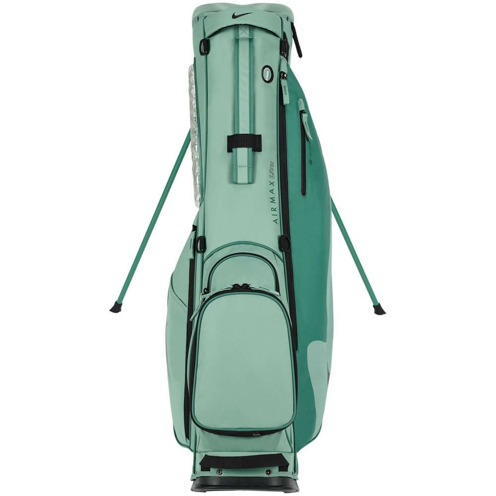 ナイキ NIKE　エアマックス ライト スタンド キャディバッグ GF3018 358 シルバーパイン/バイコスタル/ブラック　2025年モデル 詳細2