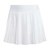 アディダス adidas　レディース クラブ プリーツスカート ホワイト KRZ54