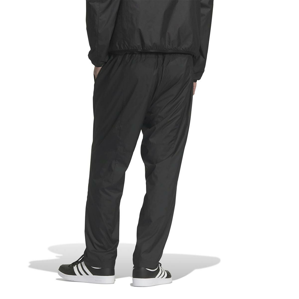アディダス adidas　裏地付きフルレングス オープンヘム ウィンドパンツ ブラック/カーボン JZ8775 ユニセックス 詳細9