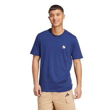 アディダス adidas　ドッグ フープパッチ グラフィック半袖Tシャツ ホワイト JZ7445 詳細8