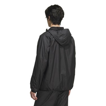 アディダス adidas　裏地フード付きウィンドジャケット ブラック/カーボン KA1296 ユニセックス 詳細4
