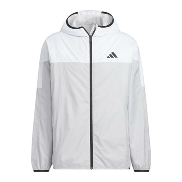 アディダス adidas　裏地フード付きウィンドジャケット ブラック/カーボン KA1296 ユニセックス 詳細12