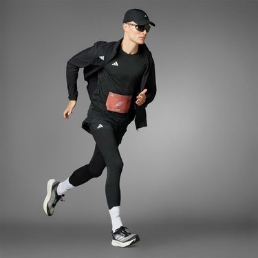 アディダス adidas　アディゼロ エッセンシャルズ ランニング半袖Tシャツ ブラック IN1156 メンズ 詳細6