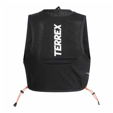 アディダス adidas　アウトドア テレックス TERREX トレイルランニング テックロック ベスト 5L ブラック/ホワイト/インパクトオレンジ IW3651 詳細3