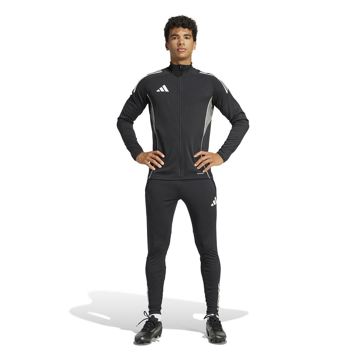 アディダス adidas　ティロ 25 コンペティション トレーニングジャケット ブラック/チームグレーフォー IW0408 メンズ 詳細6