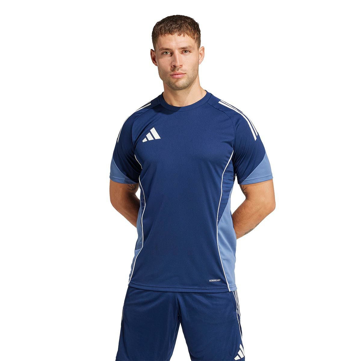 アディダス adidas　ティロ 25 コンペティション トレーニングジャージー チームネイビーブルー/クルーブルー JI6555 メンズ 詳細3