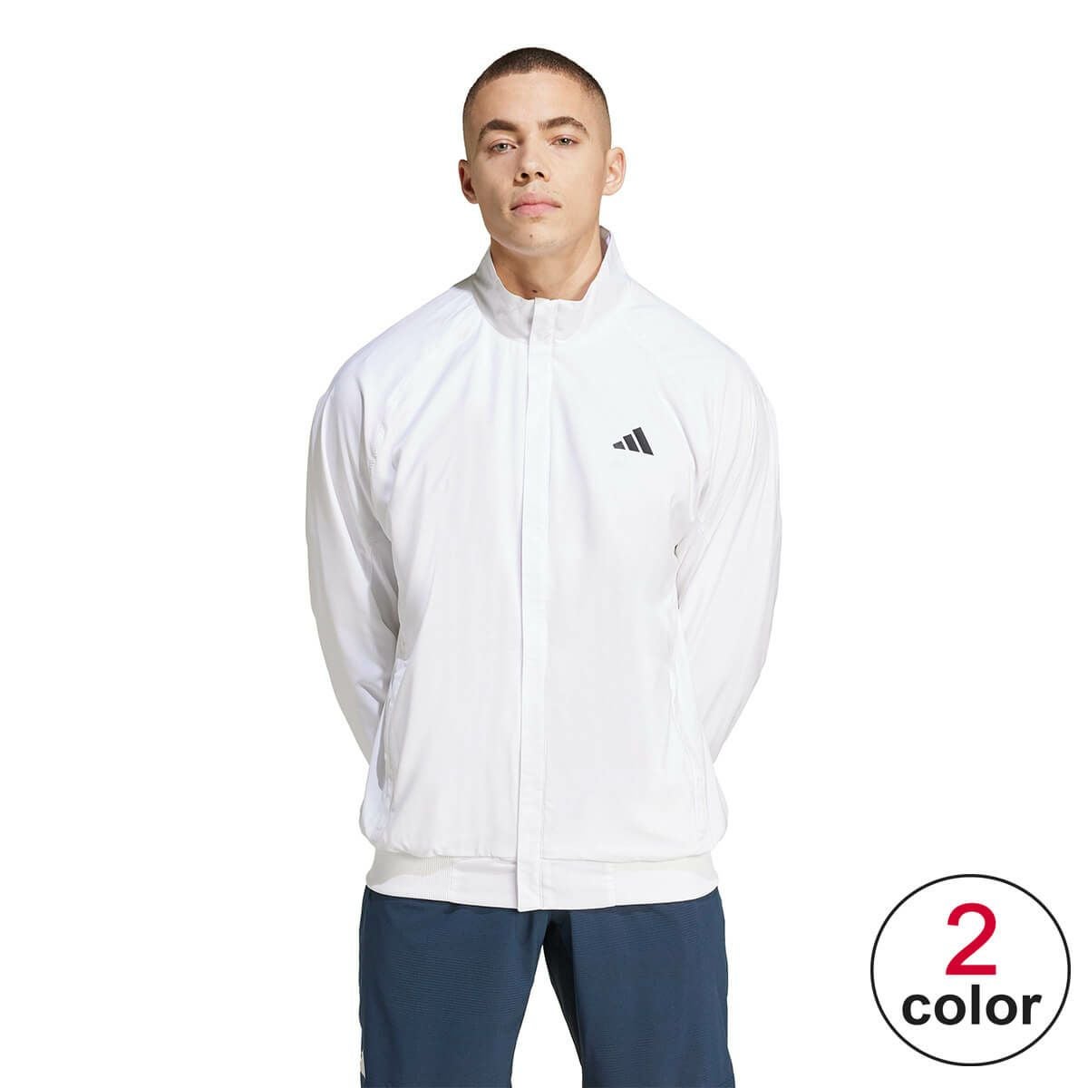 アディダス adidas　テニス ウォークオン ジャケット ホワイト IT2265 レディース