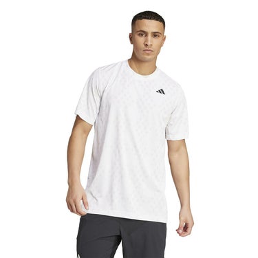 アディダス adidas　クラブ テニス クライマクール グラフィックTシャツ ホワイト/ダッシュグレー JM1199 メンズ 詳細4