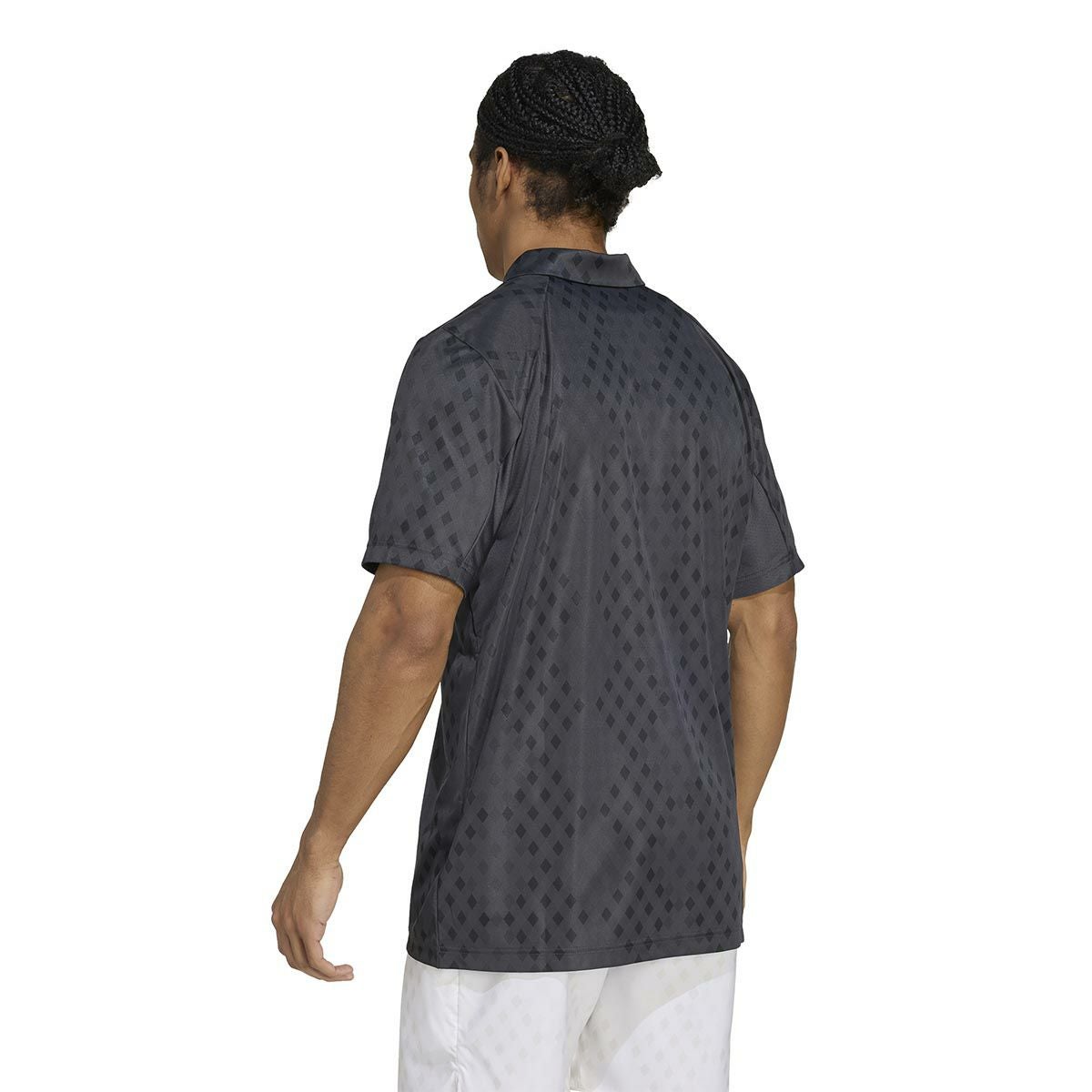 アディダス adidas　クラブ テニス クライマクール グラフィック ポロシャツ パウダーティール/プリラブドティール JM1203 メンズ 詳細9