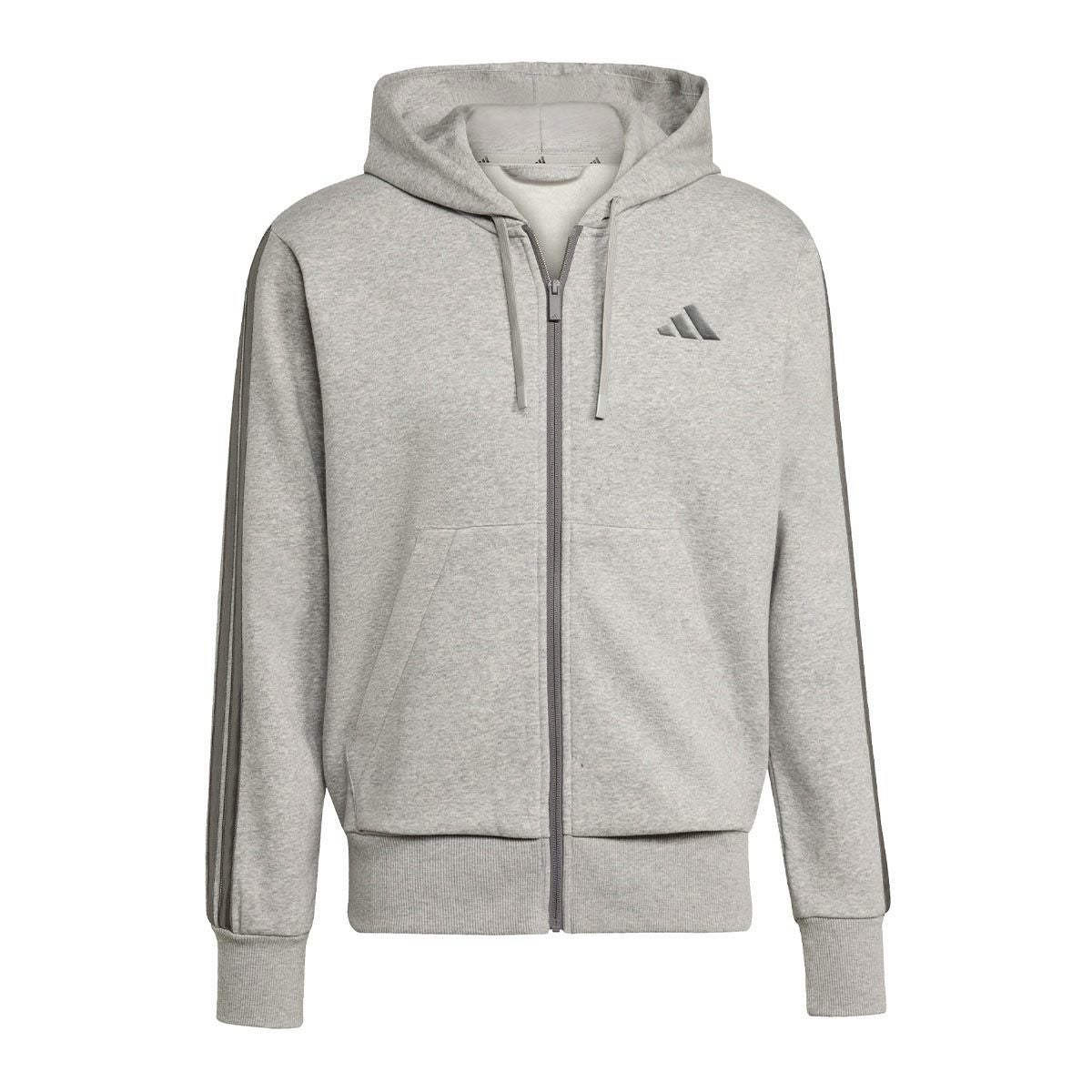 アディダス adidas　ホリデー スリーストライプス フルジップ パーカー ブラック JM1695 詳細7