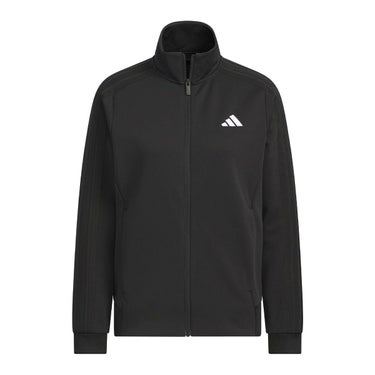 アディダス adidas　スリーストライプス ルーズフィット ダブルニット トラックトップ ブラック/ホワイト JW9786 レディース 詳細12