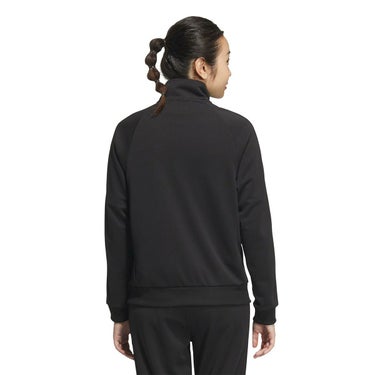 アディダス adidas　スリーストライプス ルーズフィット ダブルニット トラックトップ ブラック/ホワイト JW9786 レディース 詳細14