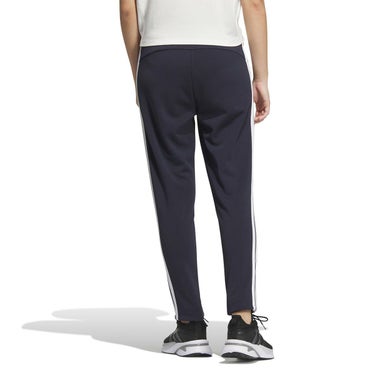 アディダス adidas　スリーストライプス レギュラーフィット ダブルニット トラックパンツ ブラック/ホワイト JW9789 レディース 詳細9