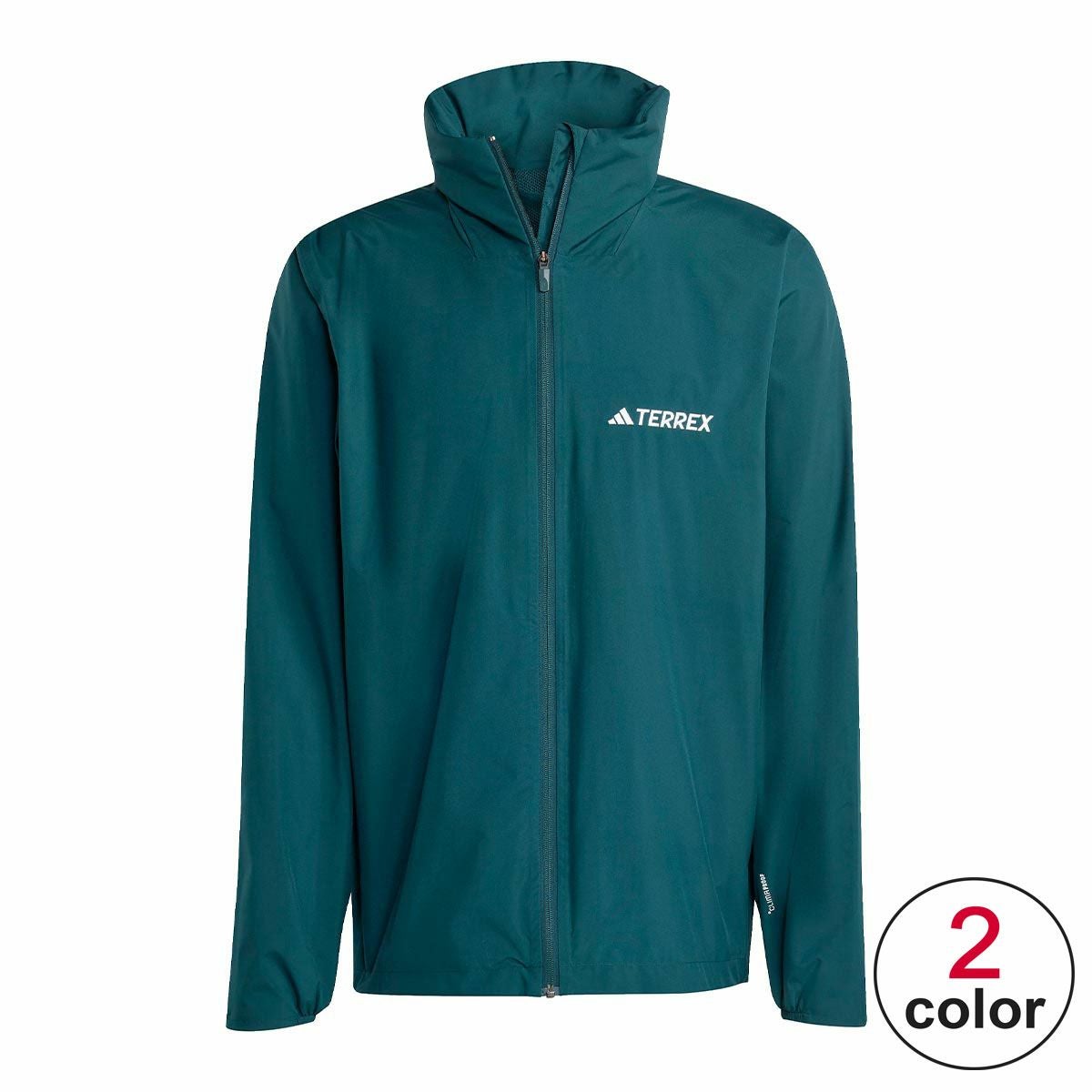 アディダス adidas　アウトドア マルチ エッセンシャルズ 2L レインジャケット オーロラアイビー JY0478