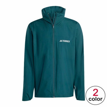 アディダス adidas　アウトドア マルチ エッセンシャルズ 2L レインジャケット オーロラアイビー JY0478