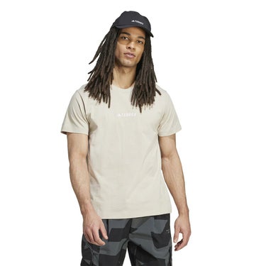 アディダス adidas　アウトドア テレックス TERREX シグネチャー AOP グラフィックTシャツ ワンダーベージュ JM6400 詳細3