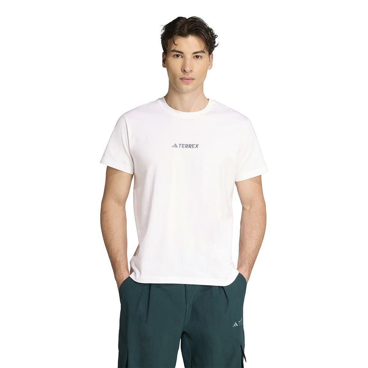 アディダス adidas　アウトドア テレックス TERREX シグネチャー AOP グラフィックTシャツ ワンダーベージュ JM6400 詳細8