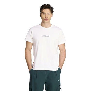 アディダス adidas　アウトドア テレックス TERREX シグネチャー AOP グラフィックTシャツ ワンダーベージュ JM6400 詳細8