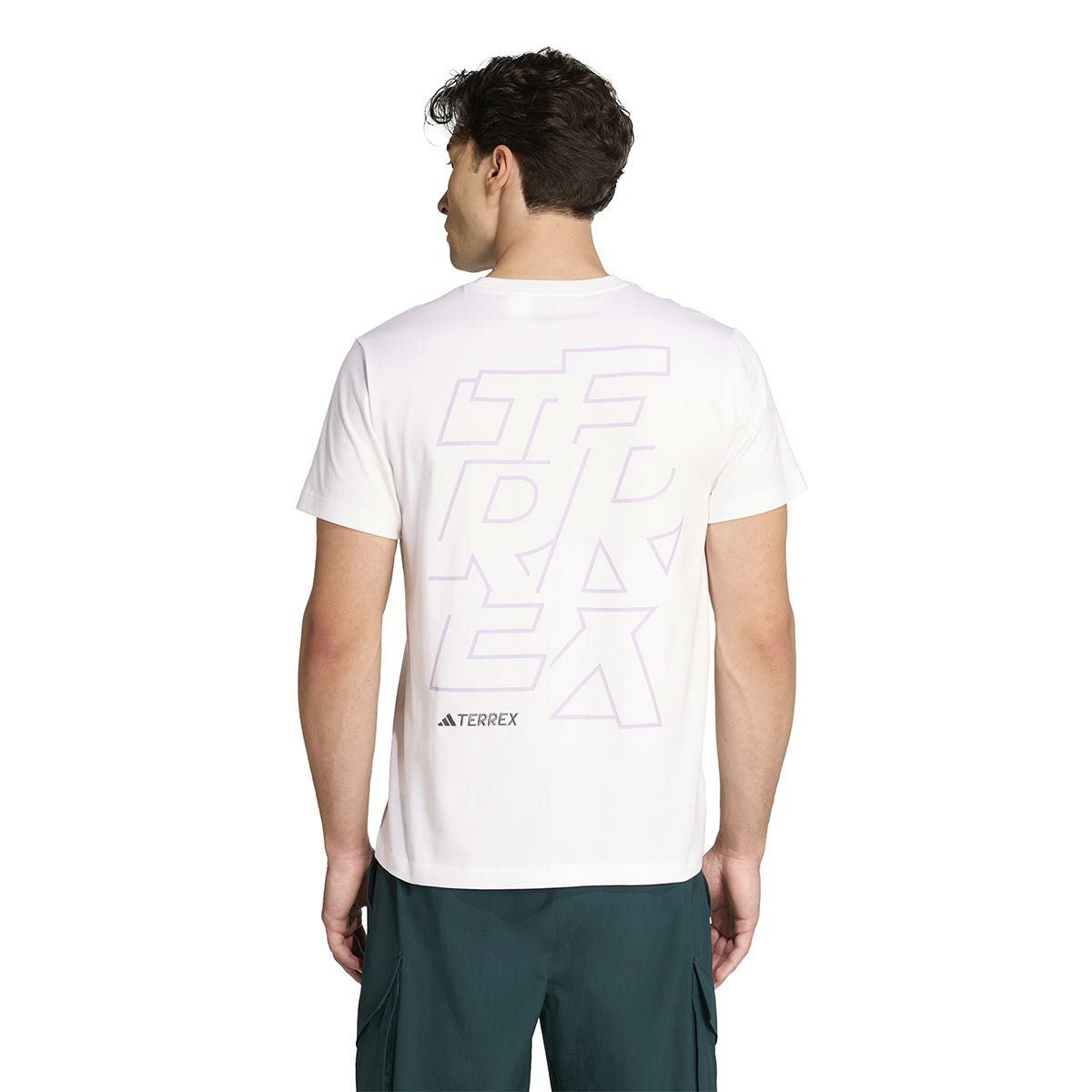 アディダス adidas　アウトドア テレックス TERREX シグネチャー AOP グラフィックTシャツ ワンダーベージュ JM6400 詳細9