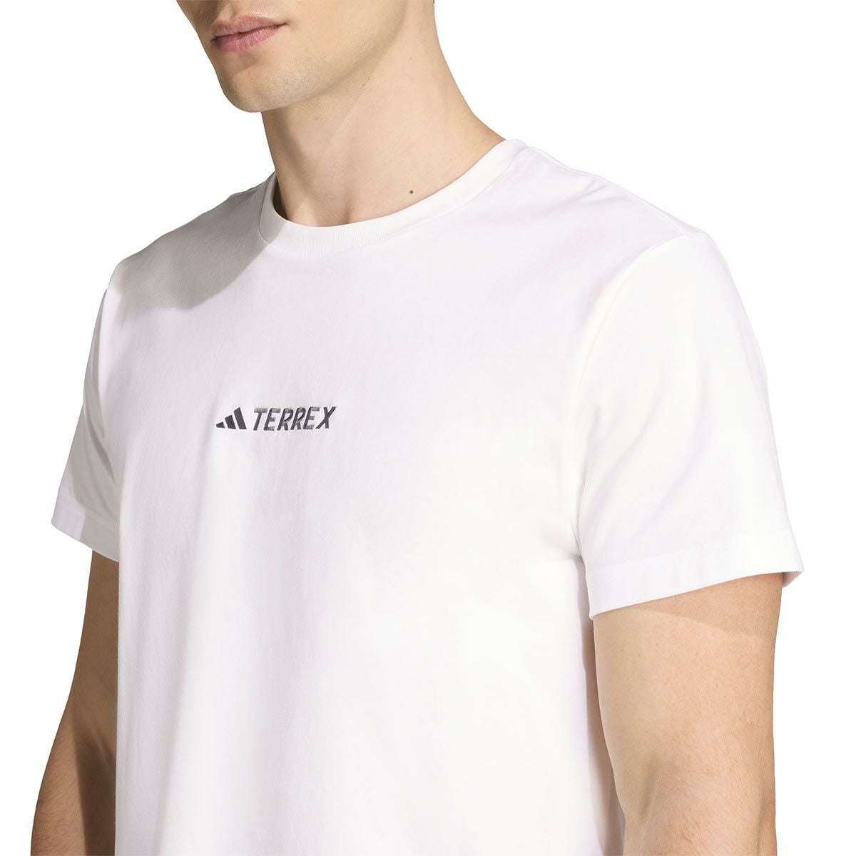 アディダス adidas　アウトドア テレックス TERREX シグネチャー AOP グラフィックTシャツ ワンダーベージュ JM6400 詳細10