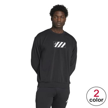 アディダス adidas　コパ・グラフィック・スウェットシャツ ブラック JM8935 メンズ