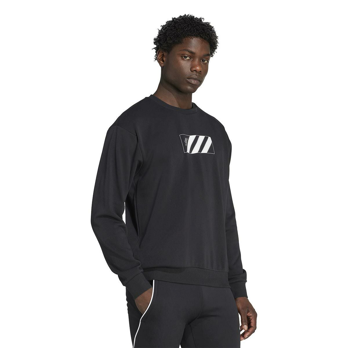 アディダス adidas　コパ・グラフィック・スウェットシャツ ブラック JM8935 メンズ 詳細5