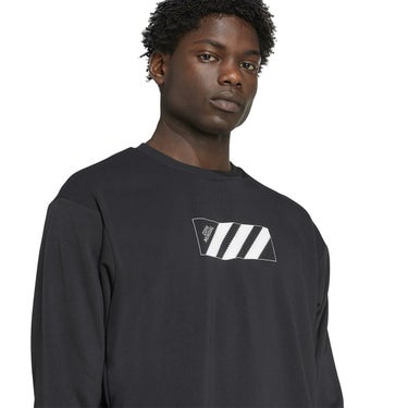 アディダス adidas　コパ・グラフィック・スウェットシャツ ブラック JM8935 メンズ 詳細6