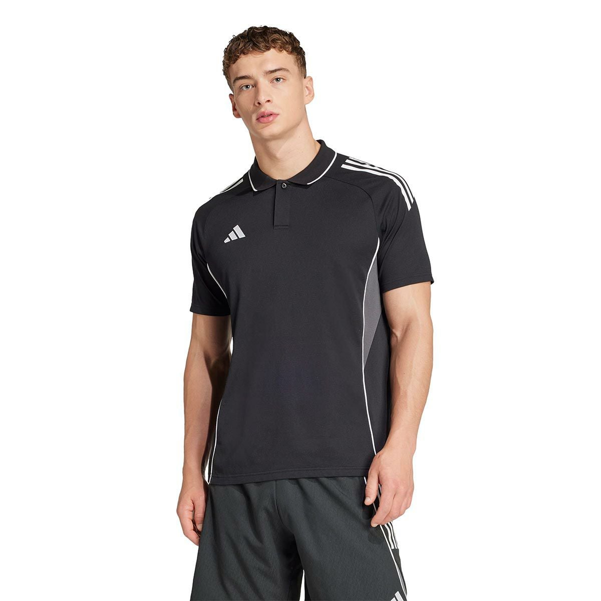 アディダス adidas　ティロ 25 コンペティション ポロシャツ ブラック/ホワイト JY1804 ボーイズ 詳細4