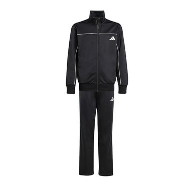 アディダス adidas　キッズ トリコット カラー ポップ トラックスーツ (トップス)チームロイヤルブルー/ホワイト、(ボトムス)ダークブルー/ホワイト JX0204 詳細7