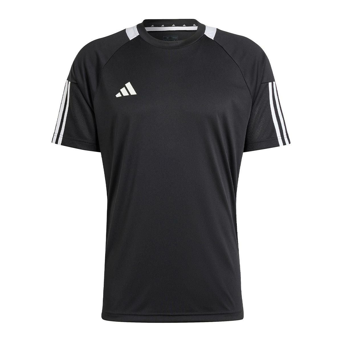 アディダス adidas　セレーノ AEROREADY スリーストライプス 半袖Tシャツ ブラック/ホワイト IR7823 メンズ 詳細2