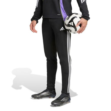 アディダス adidas　ティロ 24 スリム トレーニングパンツ ブラック/パープルラッシュ JW4373 詳細3