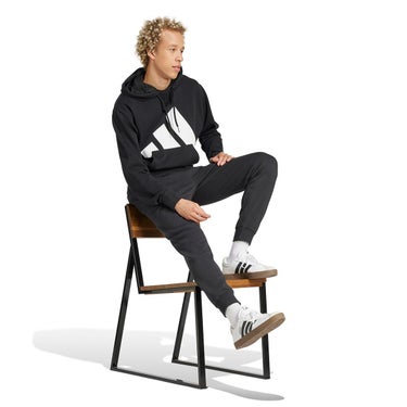 アディダス adidas　エッセンシャルズ ビッグロゴ フレンチテリーパンツ ブラック/ホワイト IN6163 メンズ 詳細5