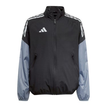 アディダス adidas　ウィンドジャケット キッズ ブラック/チームオニックス JP1254 ボーイズ 詳細2