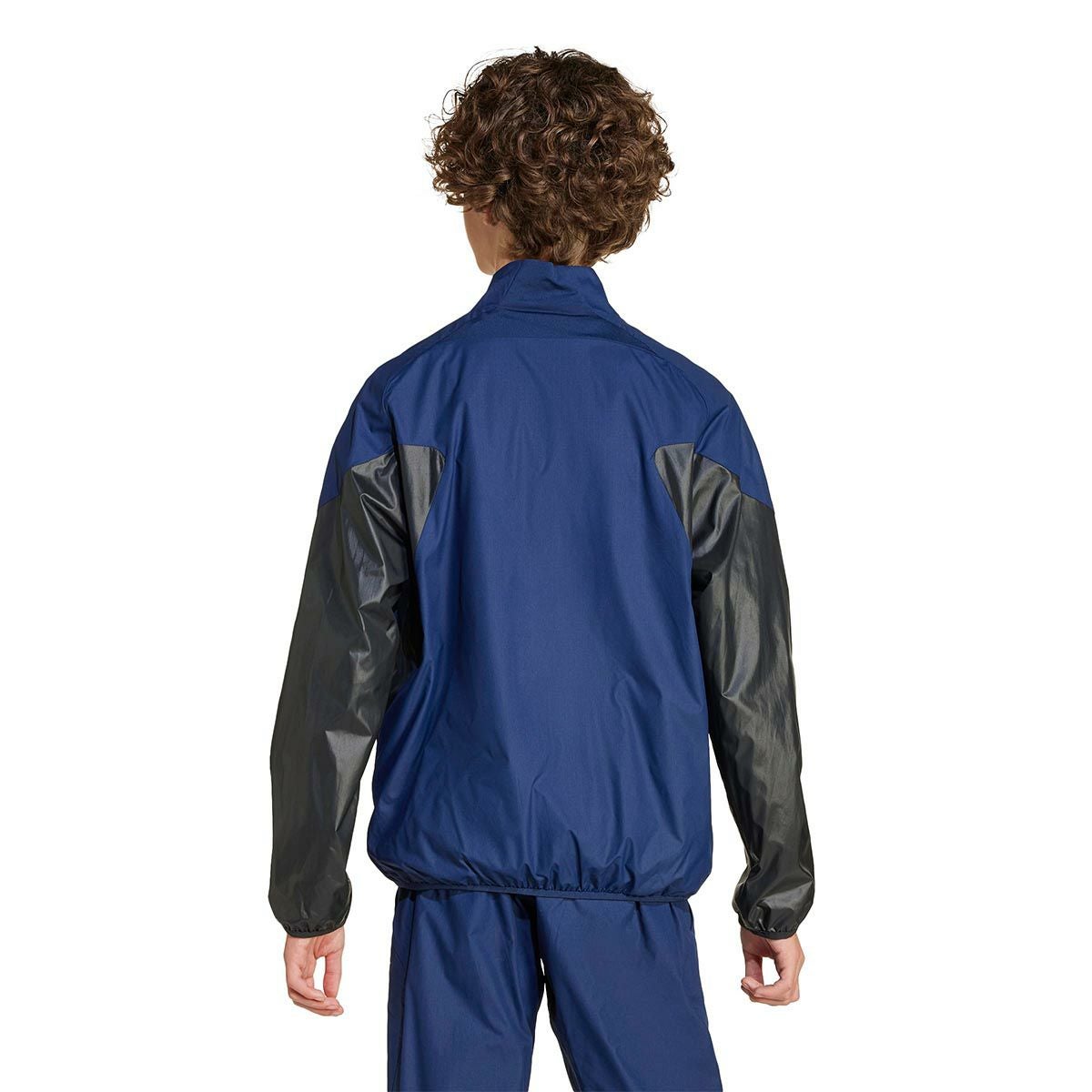 アディダス adidas　ウィンドジャケット キッズ ブラック/チームオニックス JP1254 ボーイズ 詳細9