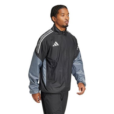 アディダス adidas　ウィンドジャケット ブラック/チームオニックス JP1258 メンズ 詳細5