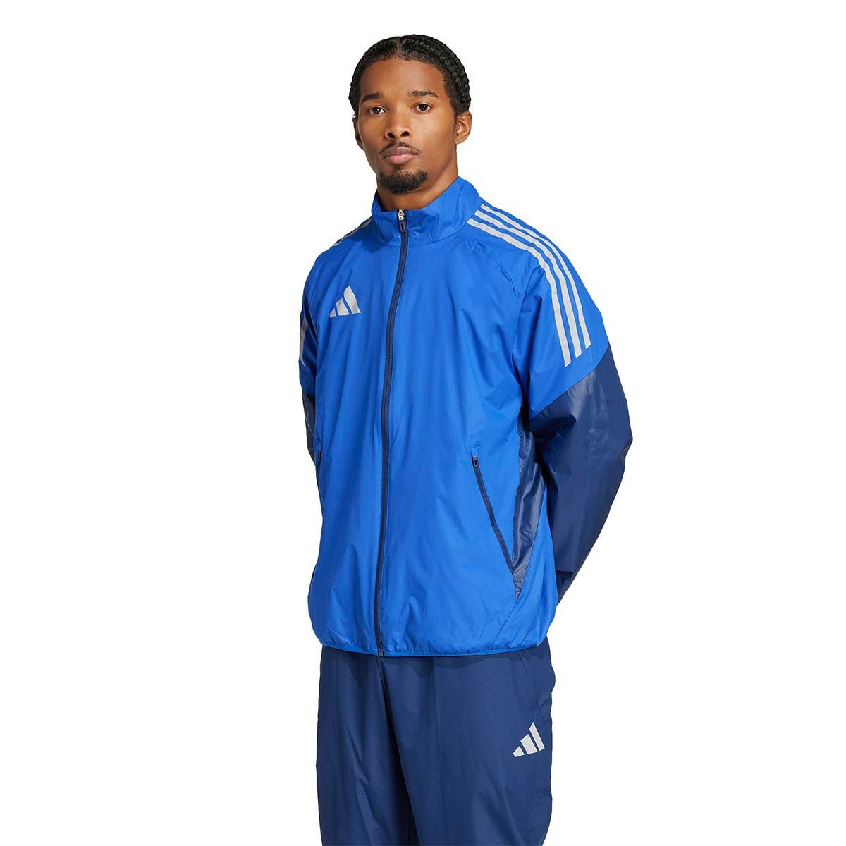 アディダス adidas　ウィンドジャケット ブラック/チームオニックス JP1258 メンズ 詳細13