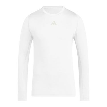 アディダス adidas　テックフィット 長袖Tシャツ ホワイト JP2920 メンズ 詳細2