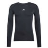 アディダス adidas　テックフィット 長袖Tシャツ ブラック JP2944 メンズ 詳細3