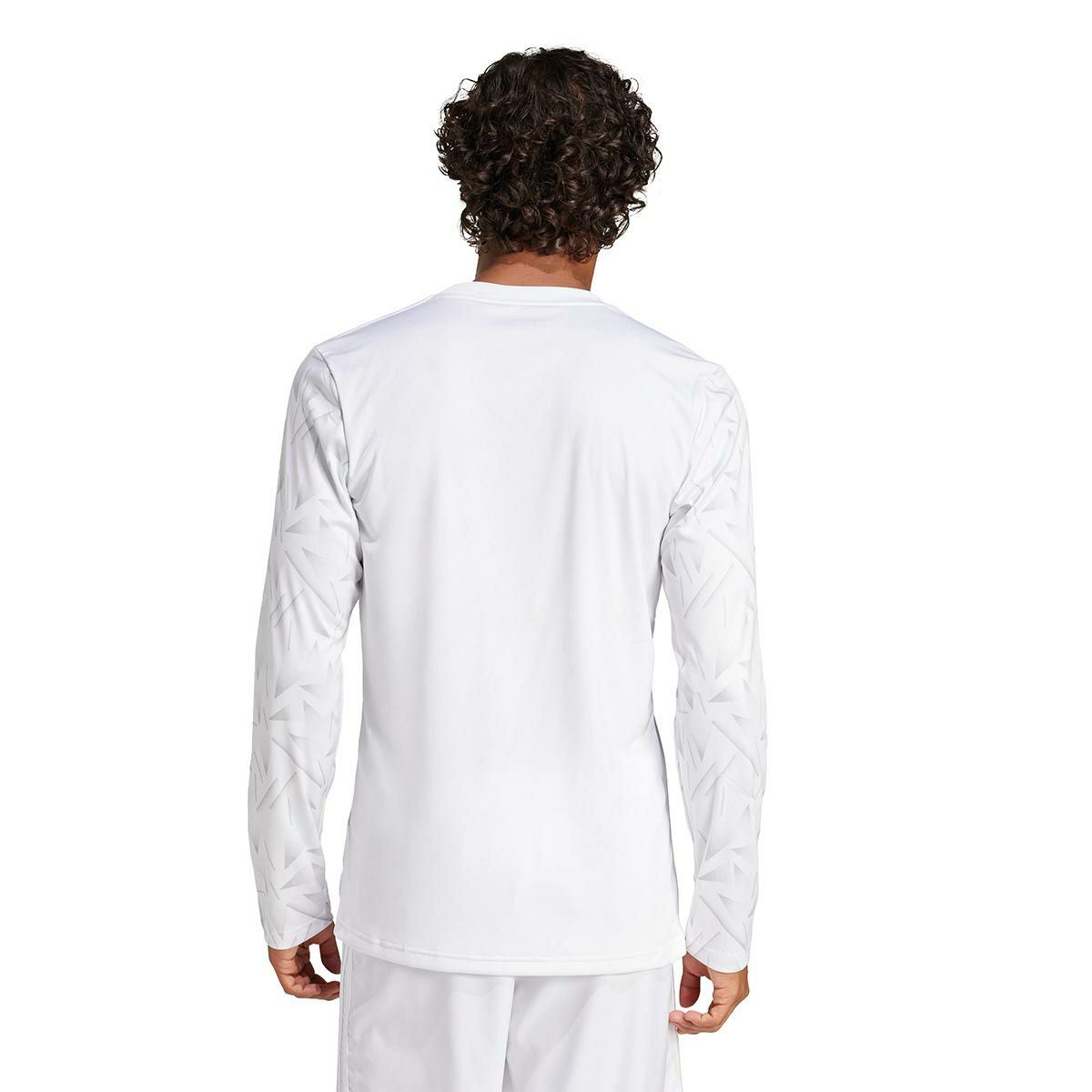 アディダス adidas　チーム アイコン 25 長袖ジャージー ホワイト/ホワイト JM6789 メンズ 詳細10