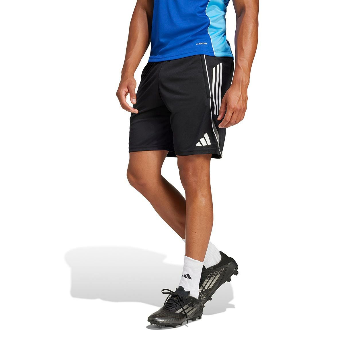 アディダス adidas　ティロ 25 コンペティション トレーニングショーツ ブラック/チームグレーフォー JF0571 メンズ 詳細4