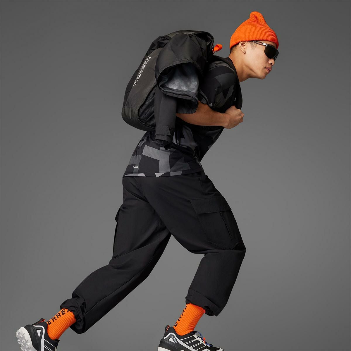 アディダス adidas　アウトドア テレックス TERREX Xploric カーゴパンツ ブラック JF3715 メンズ 詳細6