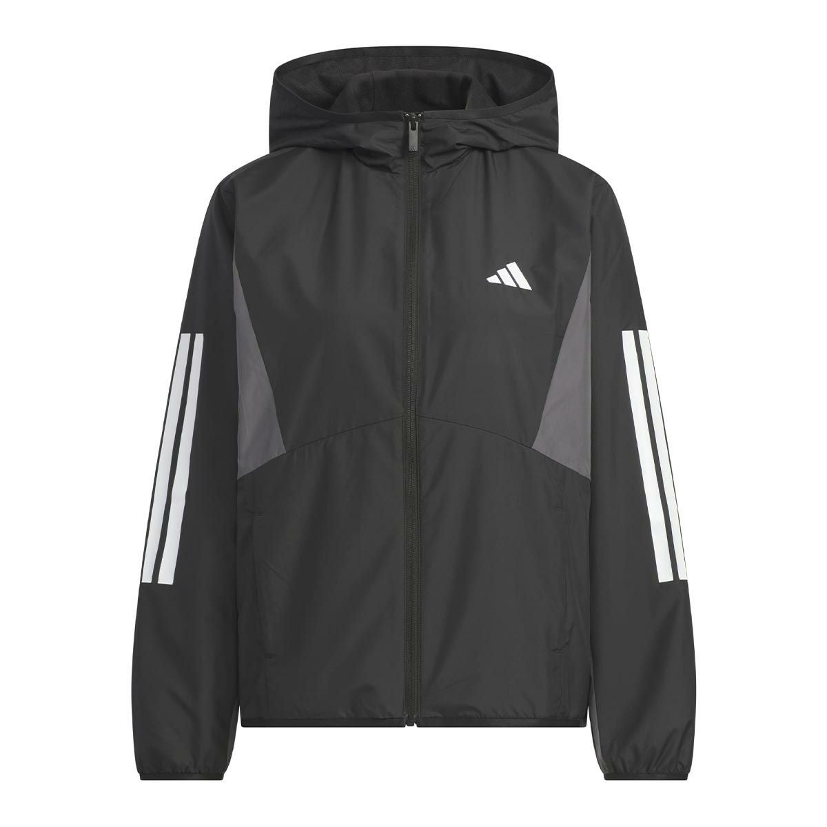 アディダス adidas　チーム ルーズフィット ウィンドブレーカー ジャケット ブラック KA0932 レディース 詳細2